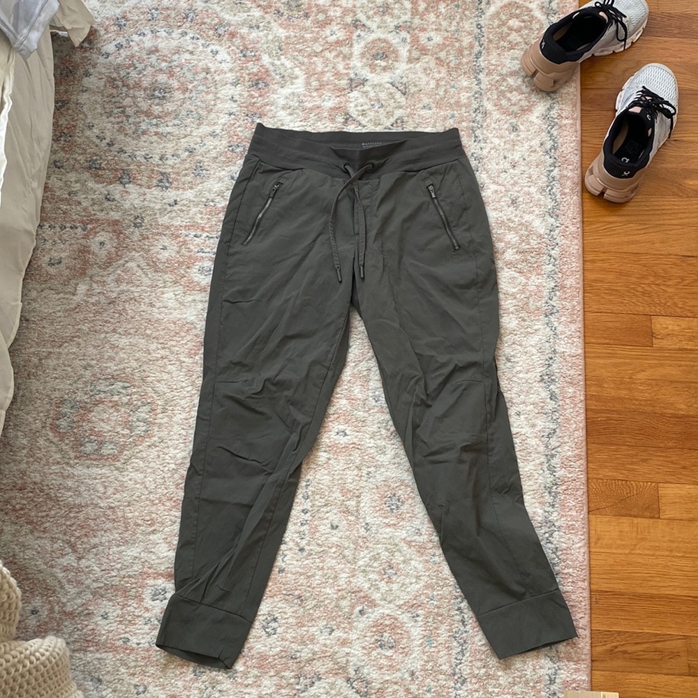 Green Athleta joggers